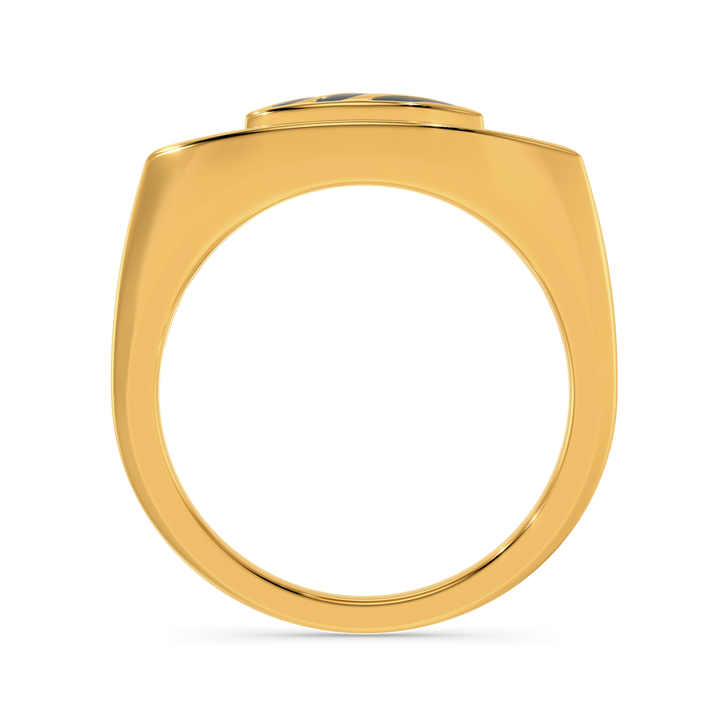 I Am Fearless Gold Rings image