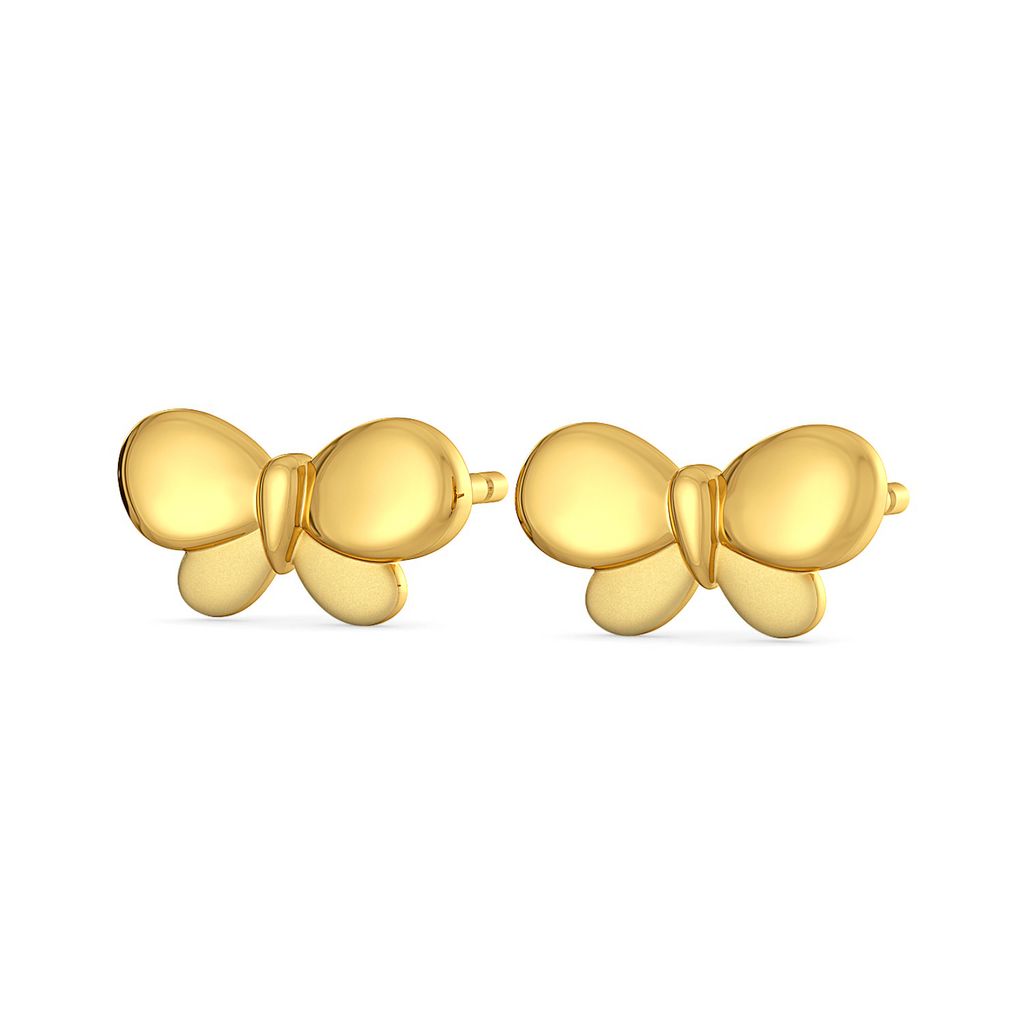 Flitter Flutter Gold Earrings