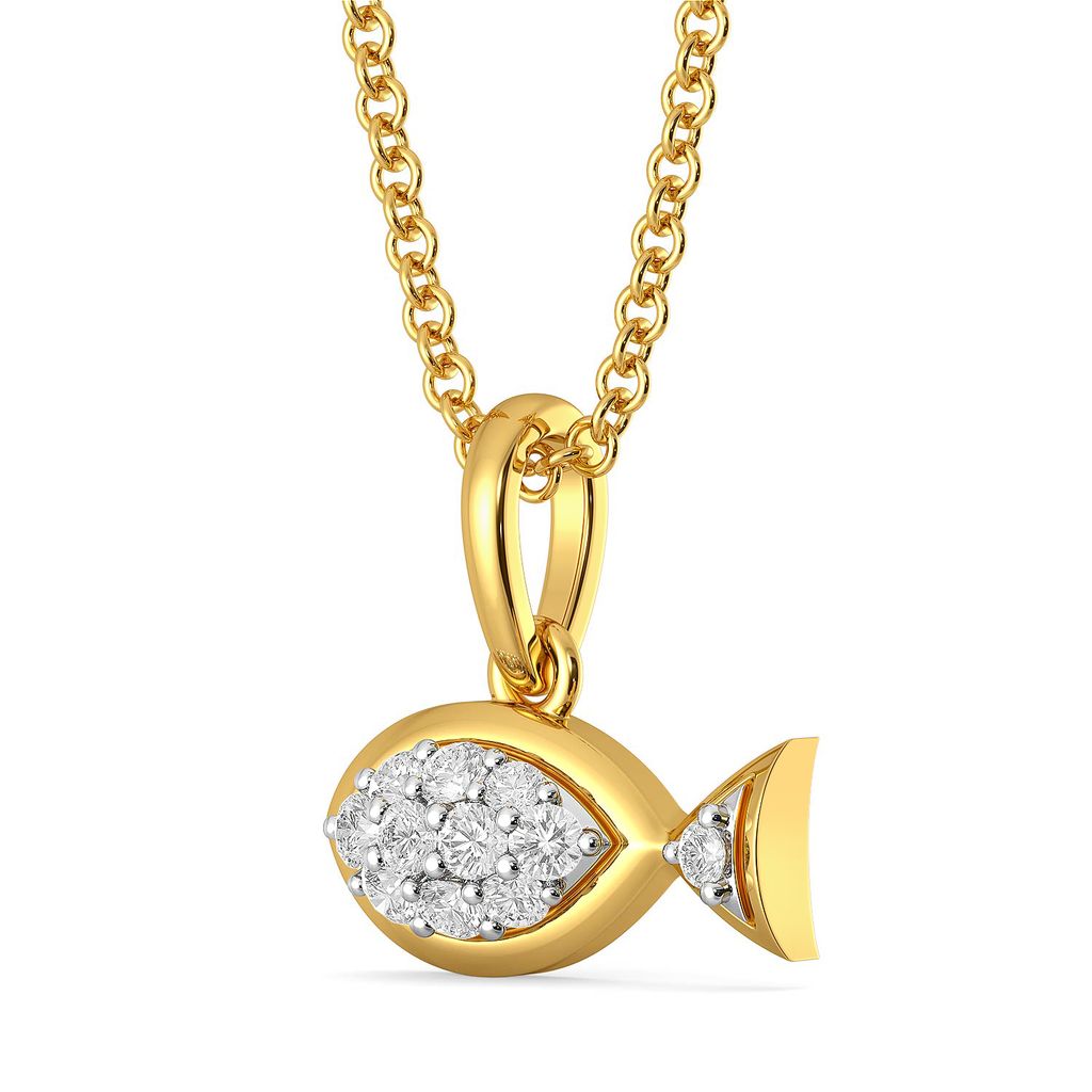 Fishy Fab Diamond Pendants
