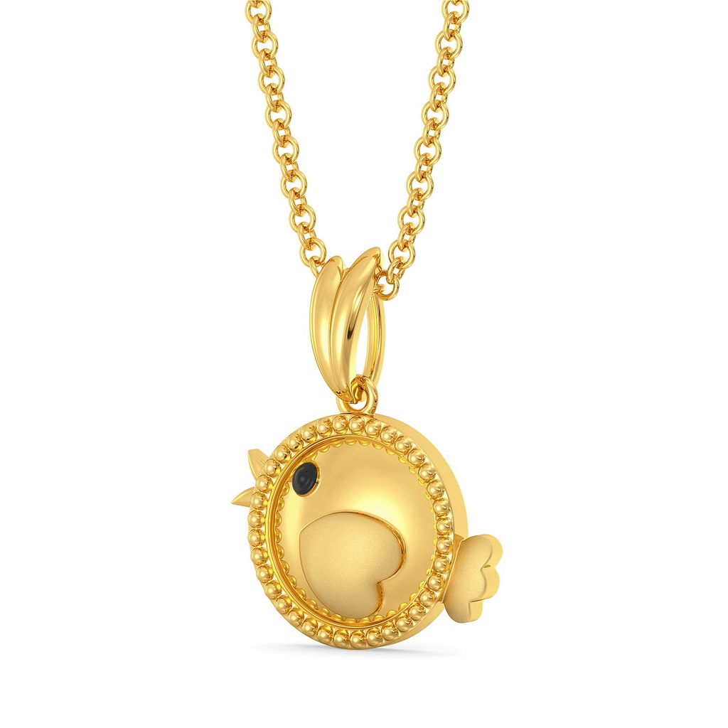 Bright Flight Gold Pendants