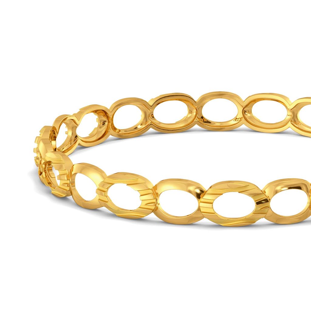Chic Streak Gold Bangles