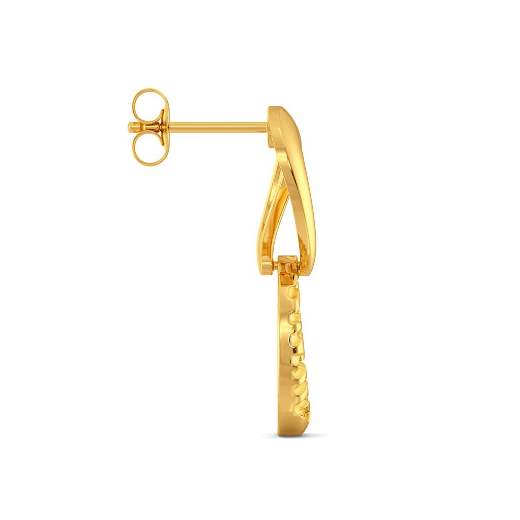 Call Of The Wild Gold Earrings