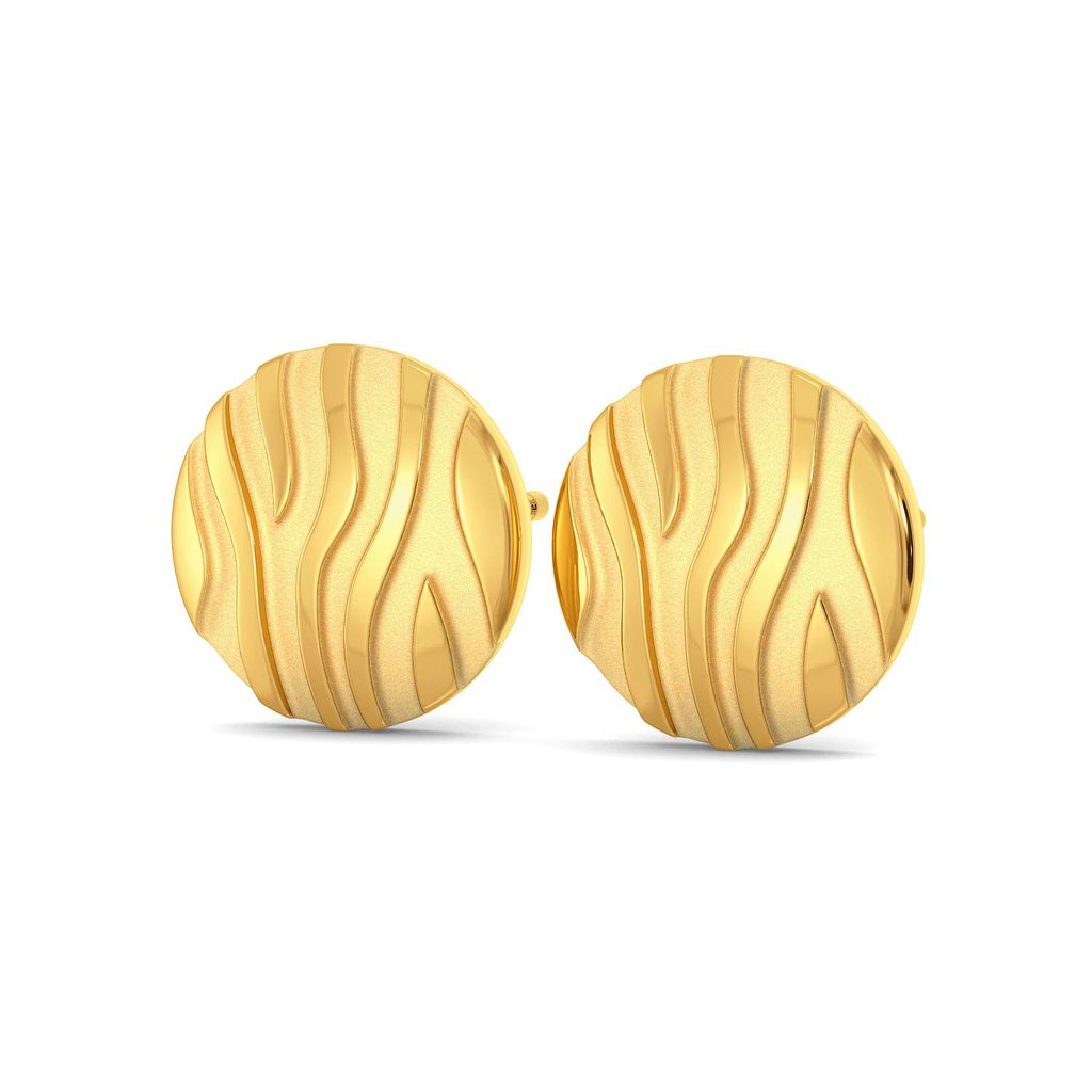 Stripe Kingdom Gold Earrings