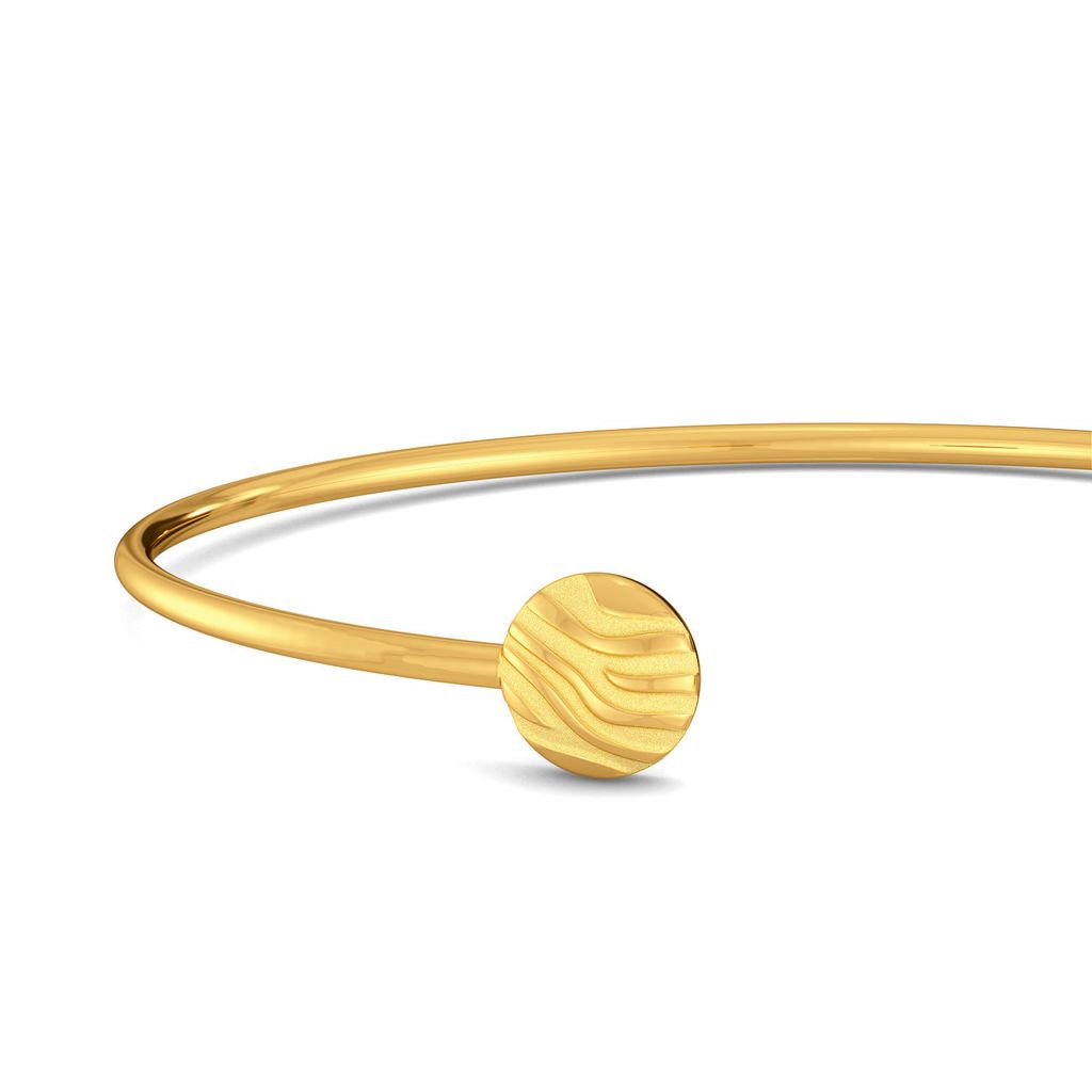 Stripe Kingdom Gold Bangles