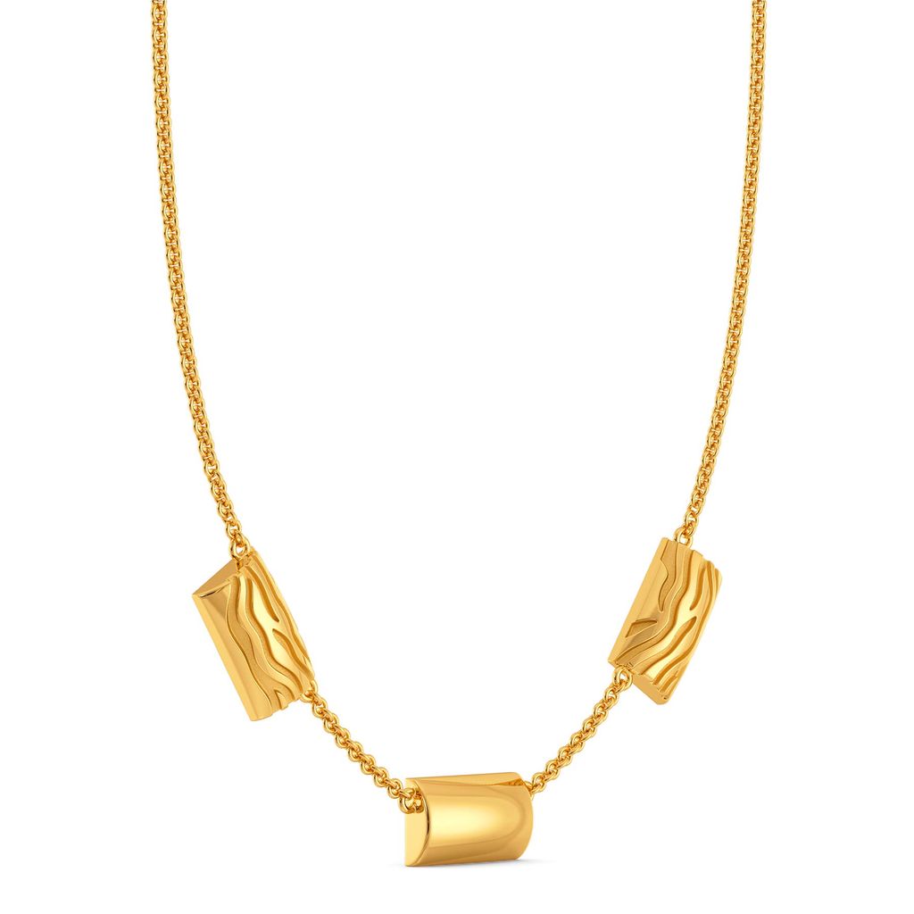 Club Cub Gold Necklaces