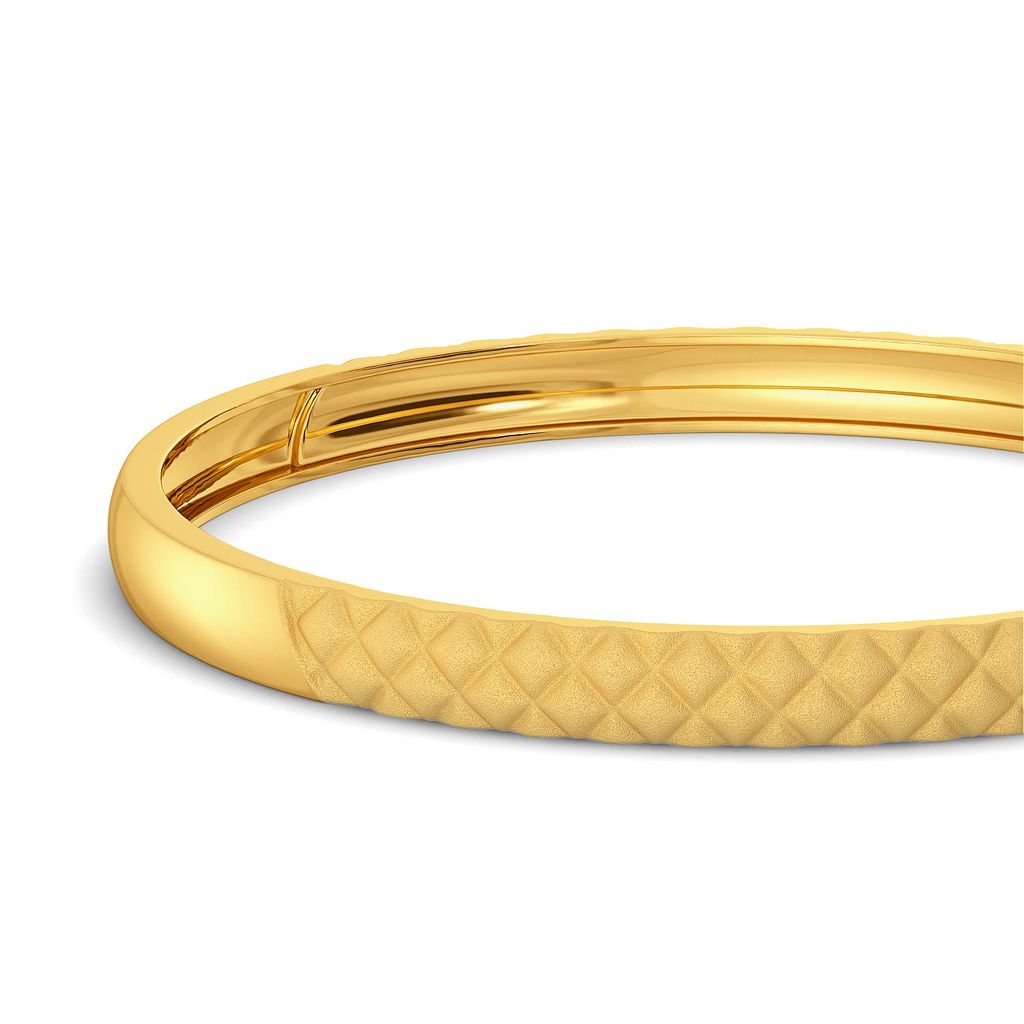 The Mamba Maze Gold Bangles