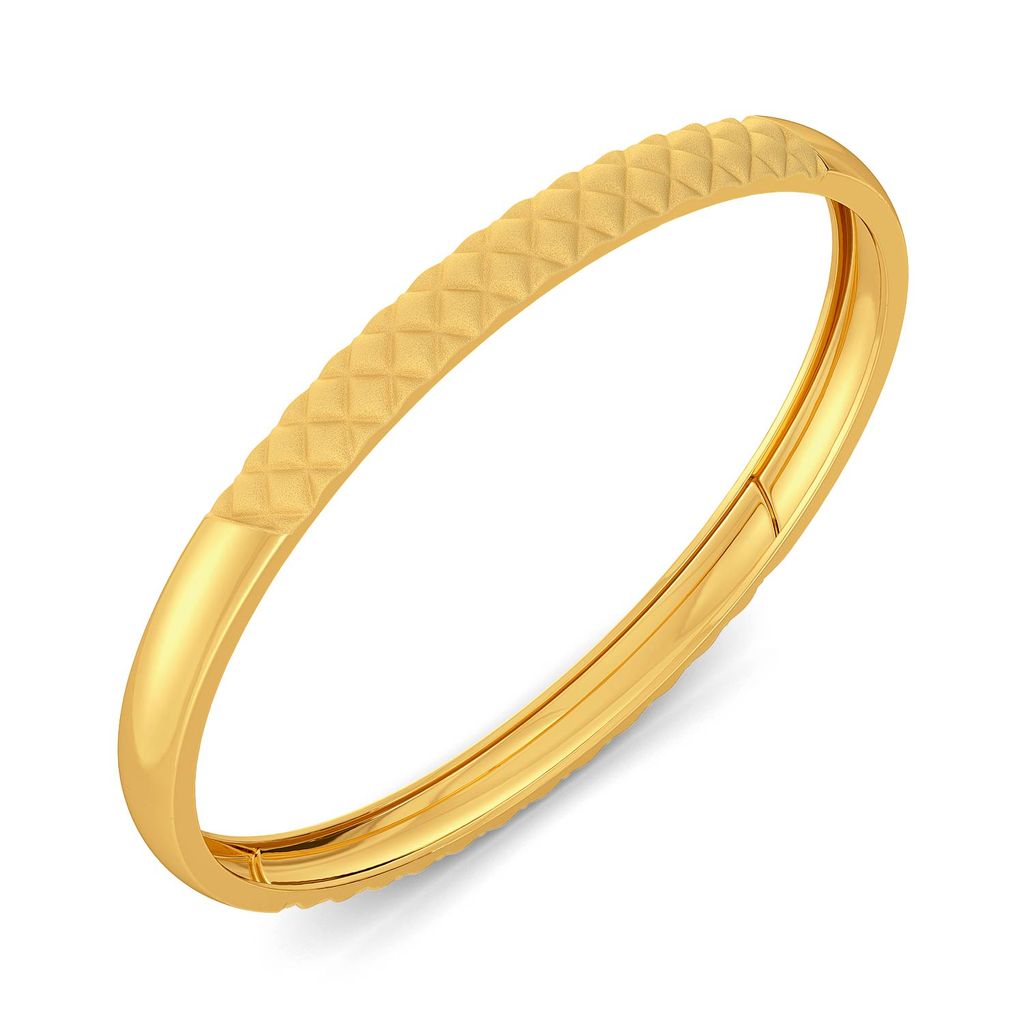 The Mamba Maze Gold Bangles