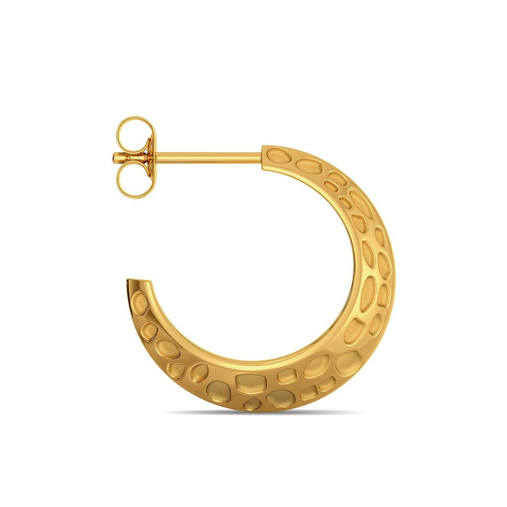 Panthera Pardus Gold Earrings
