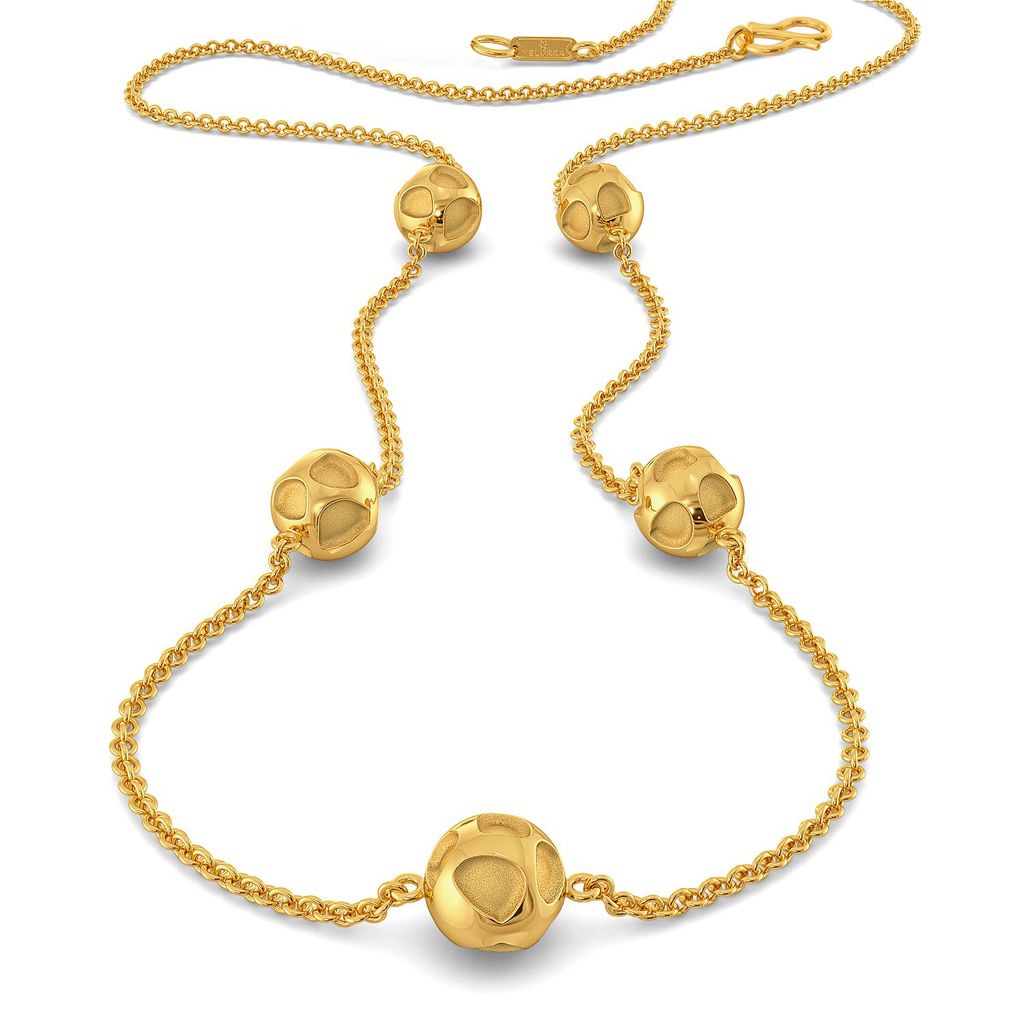 Panthera Pardus Gold Necklaces