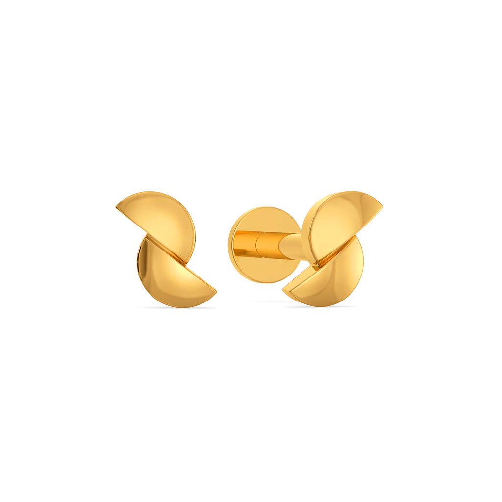 Golden Horizon Gold Earrings