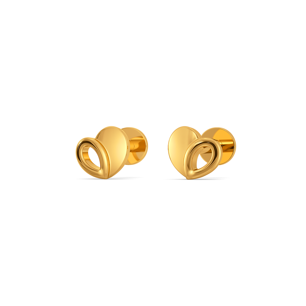 Cutout Crush Gold Earrings