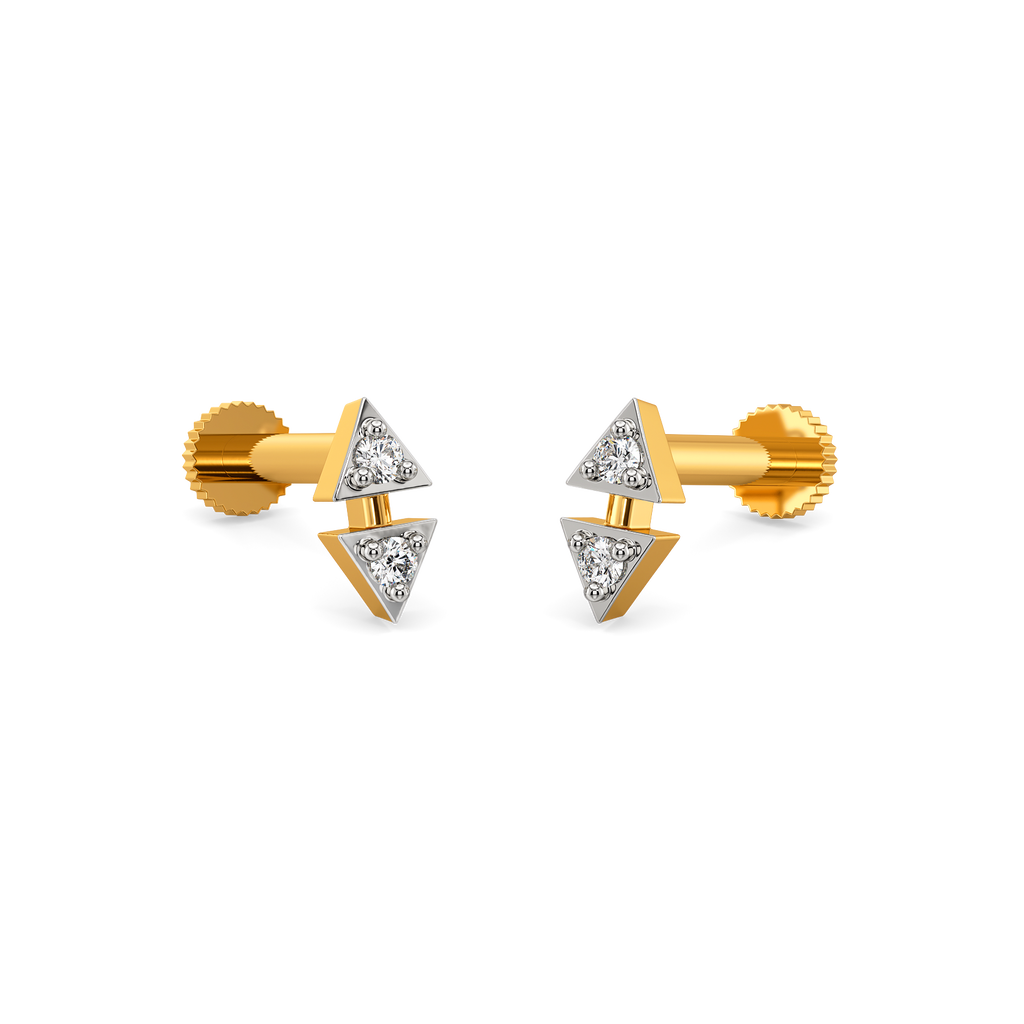 Prism Gleam Diamond Earrings