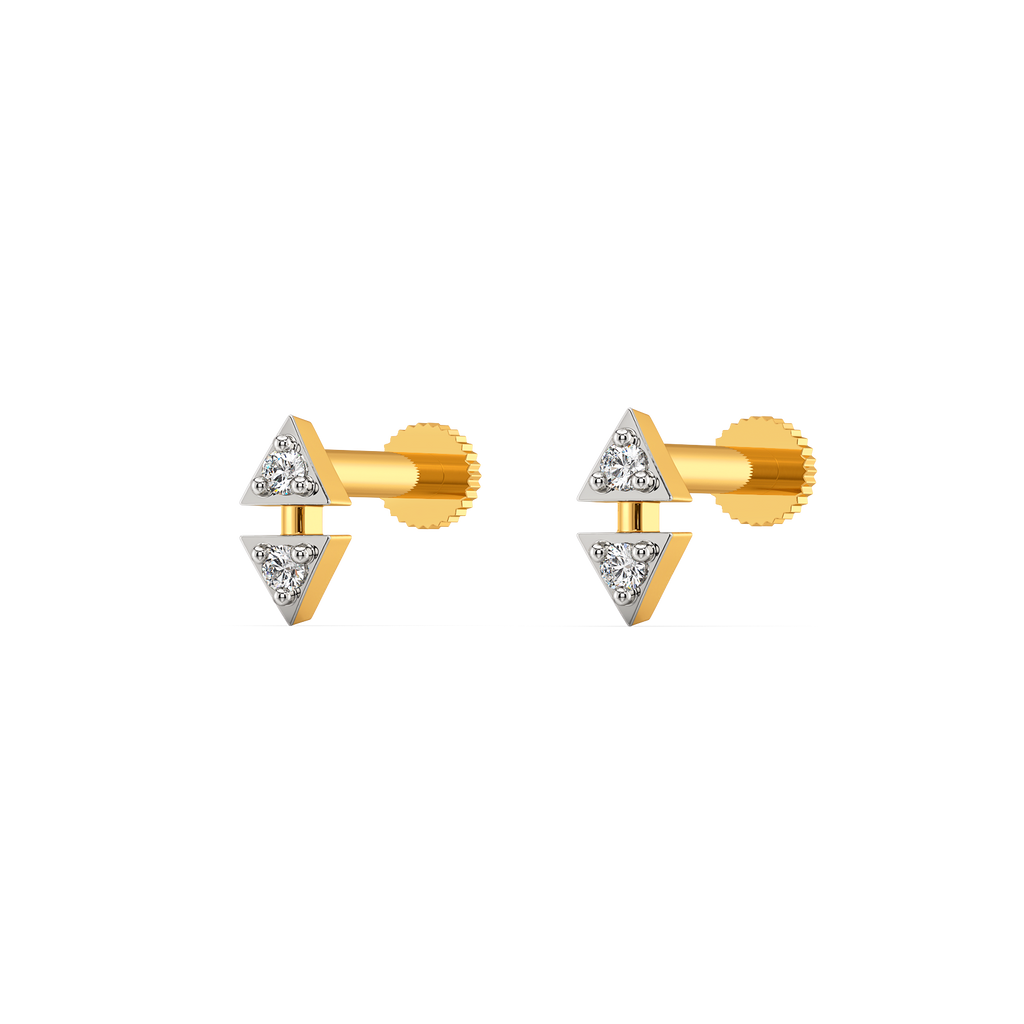 Prism Gleam Diamond Earrings