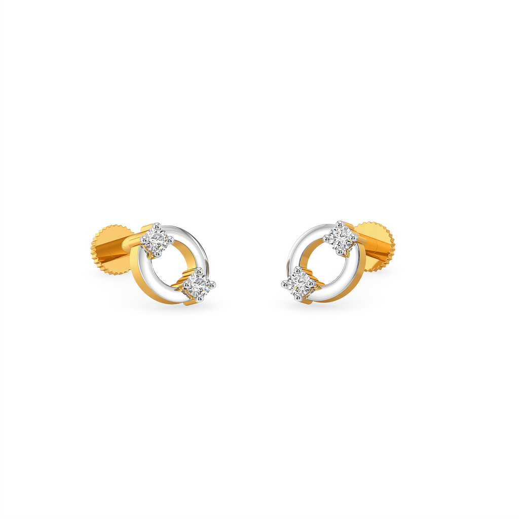 Celestial Dot Diamond Earrings
