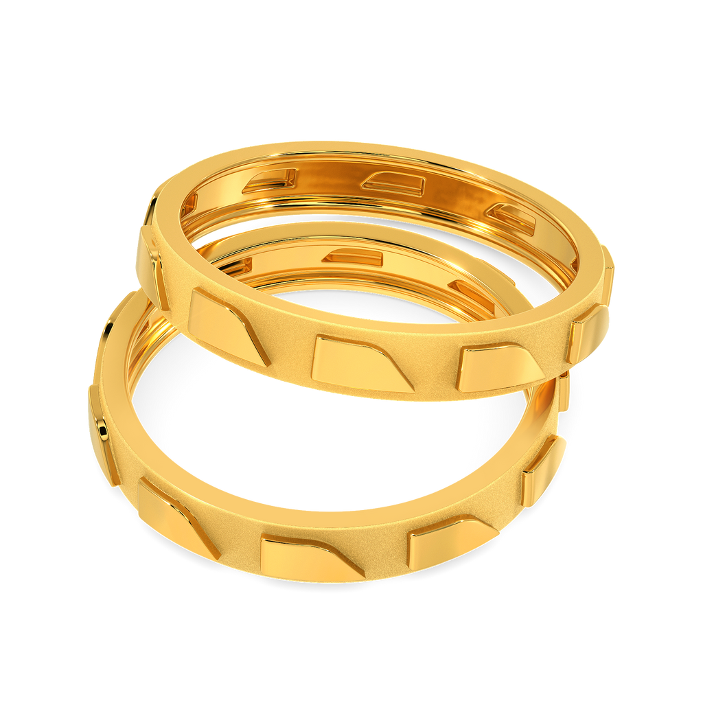 Empowered Gold Rings alternate view 2