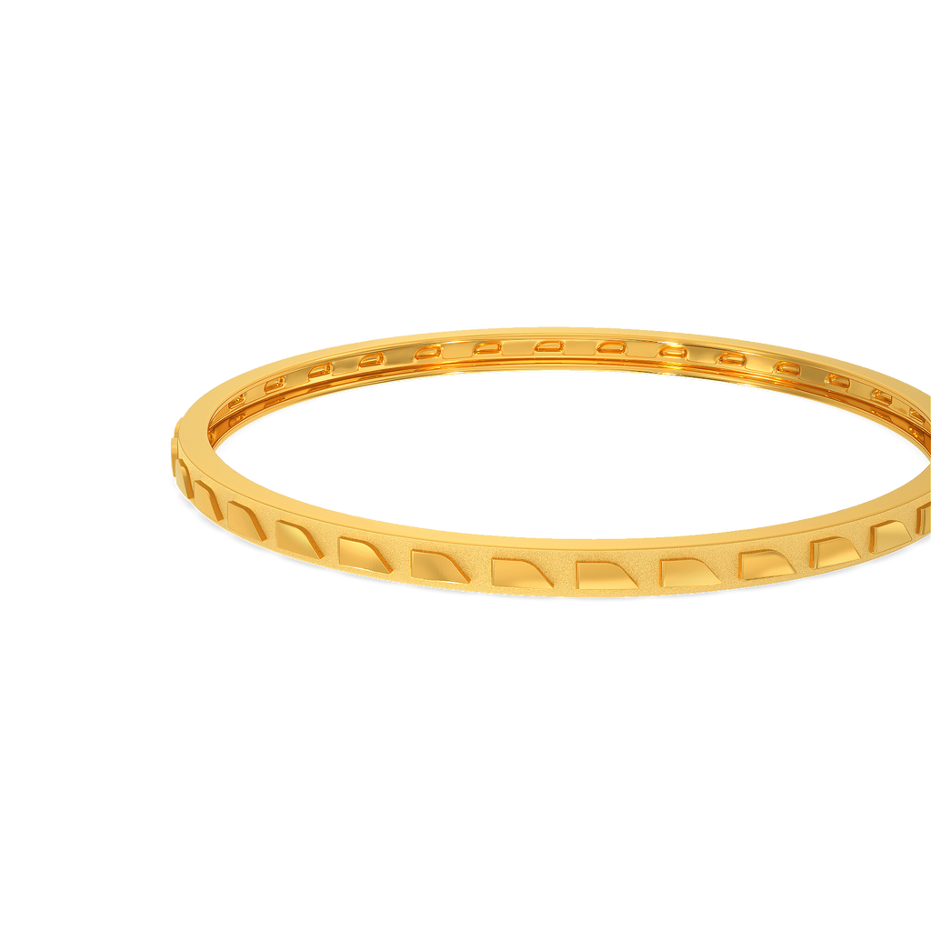 Empowered Gold Bangles