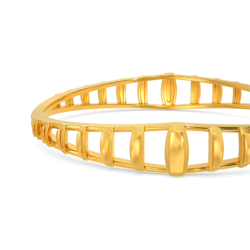 Armored Knight Gold Bangles