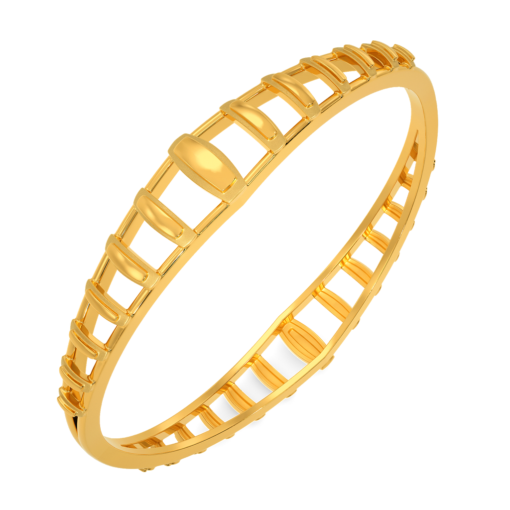 Armored Knight Gold Bangles