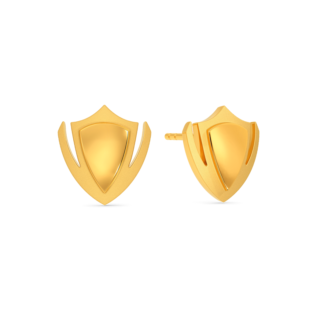 Armor Power Gold Earrings