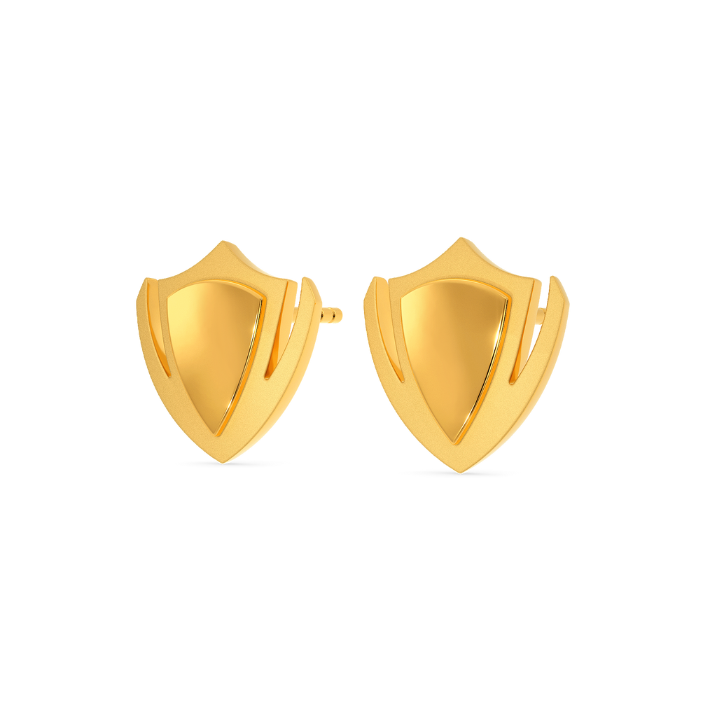 Armor Power Gold Earrings