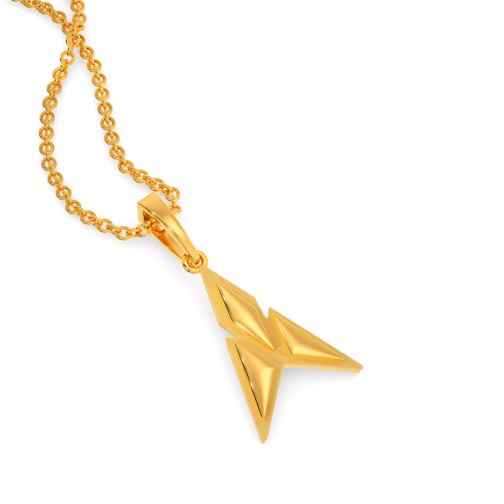 In The Battlefield Gold Pendants