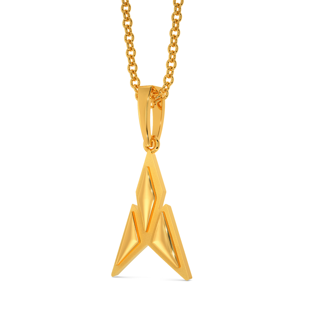In The Battlefield Gold Pendants