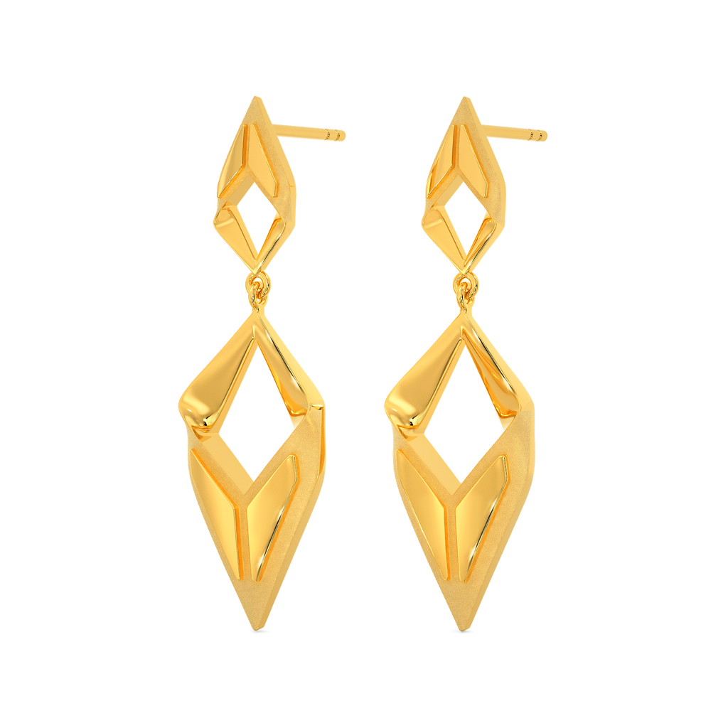Rise Above Gold Earrings