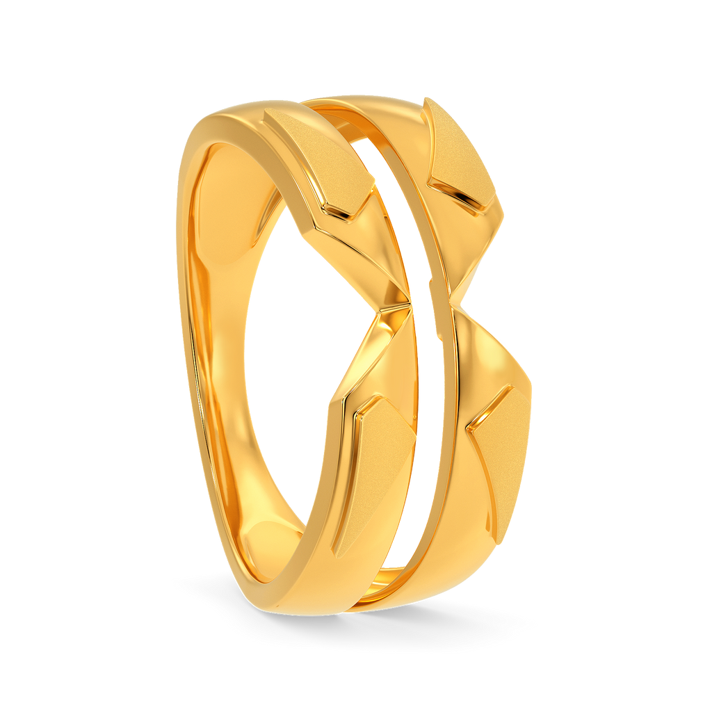 Shield Up Gold Rings image