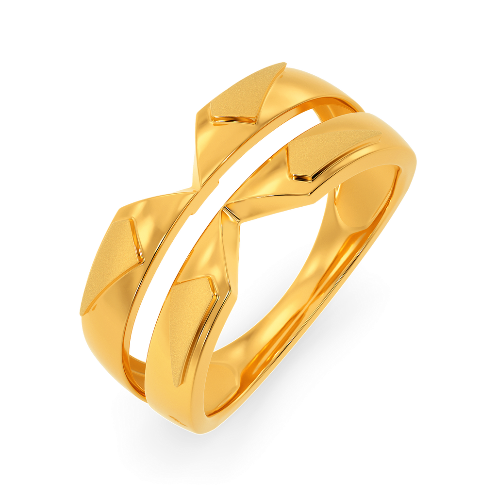 Shield Up Gold Rings