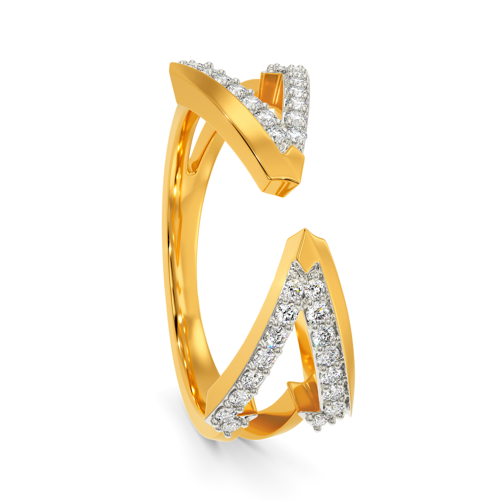 Armor Twist Diamond Rings image