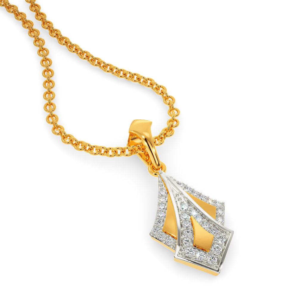 Artsy Armor Diamond Pendants