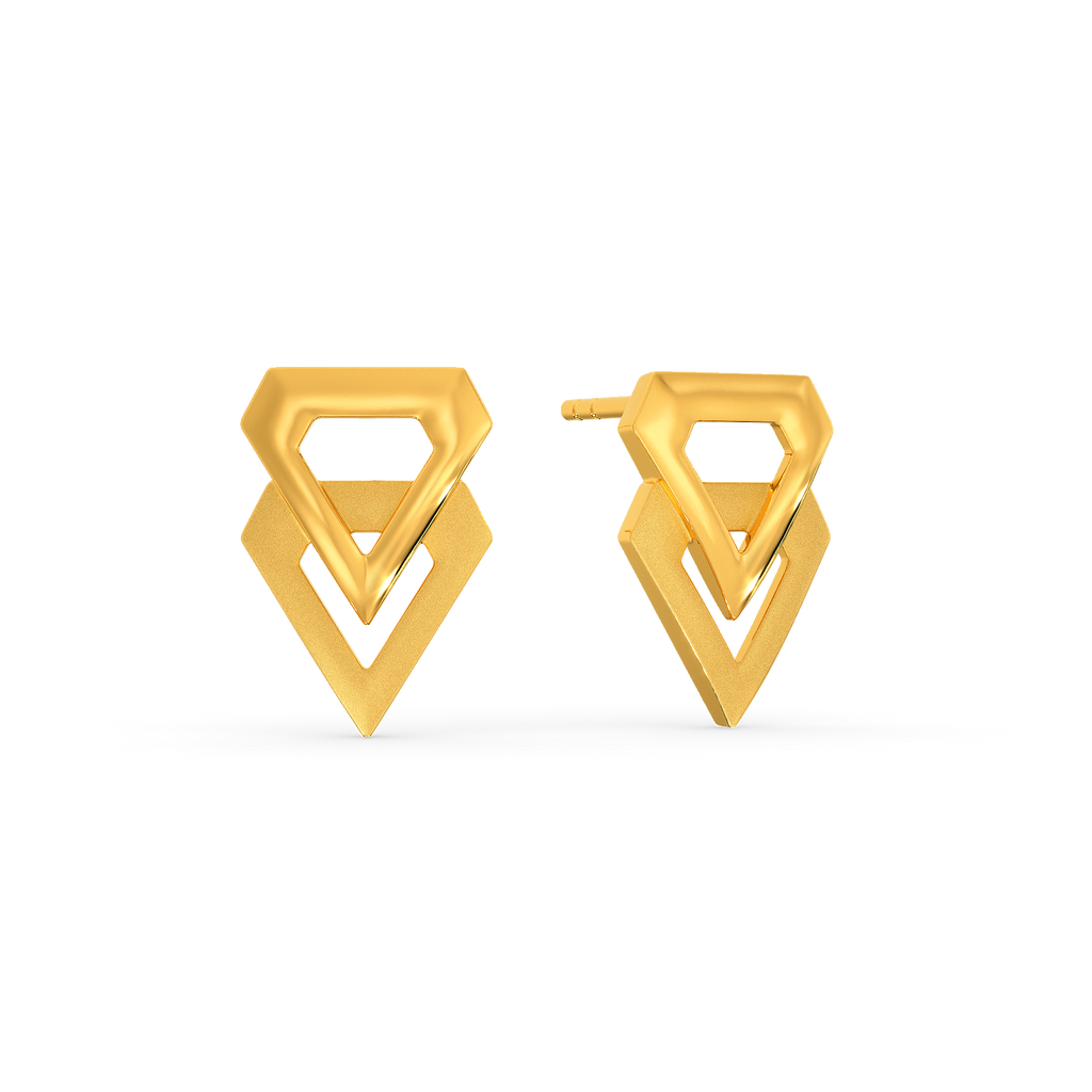 Armor Aura Gold Earrings