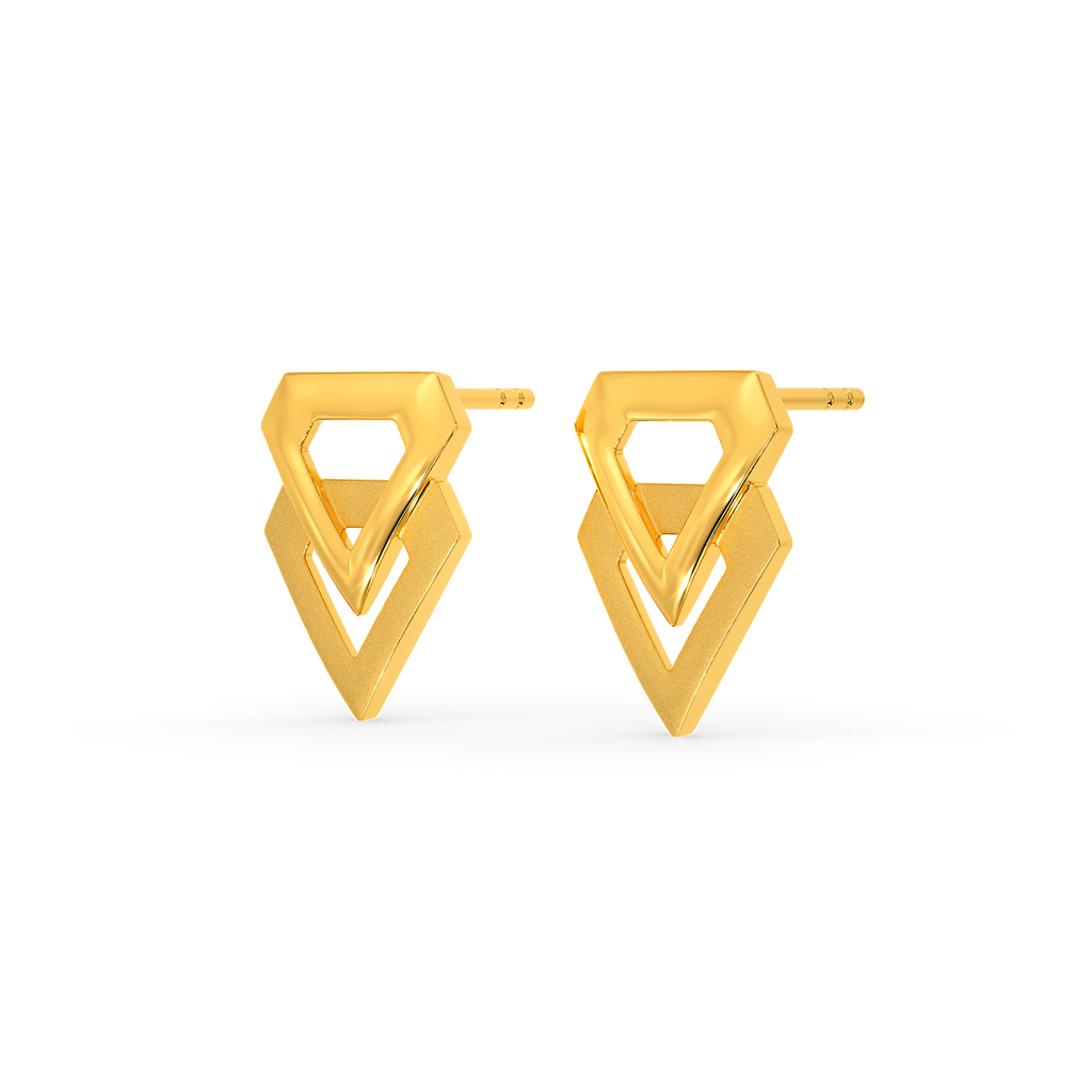 Armor Aura Gold Earrings