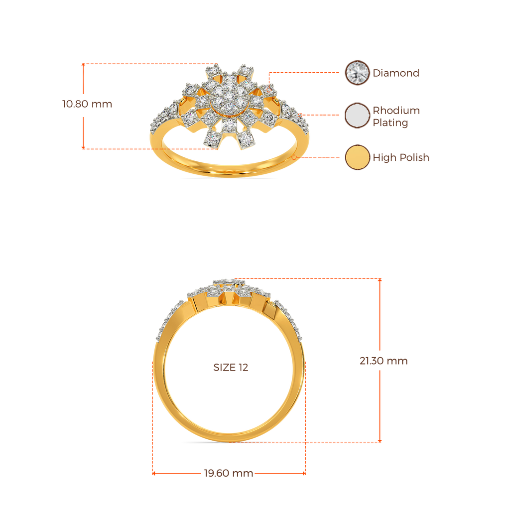 Bling of Resurgence Diamond Rings image