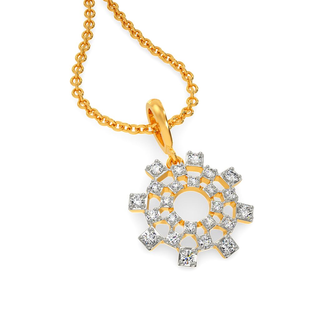 Bling of Resurgence Diamond Pendants