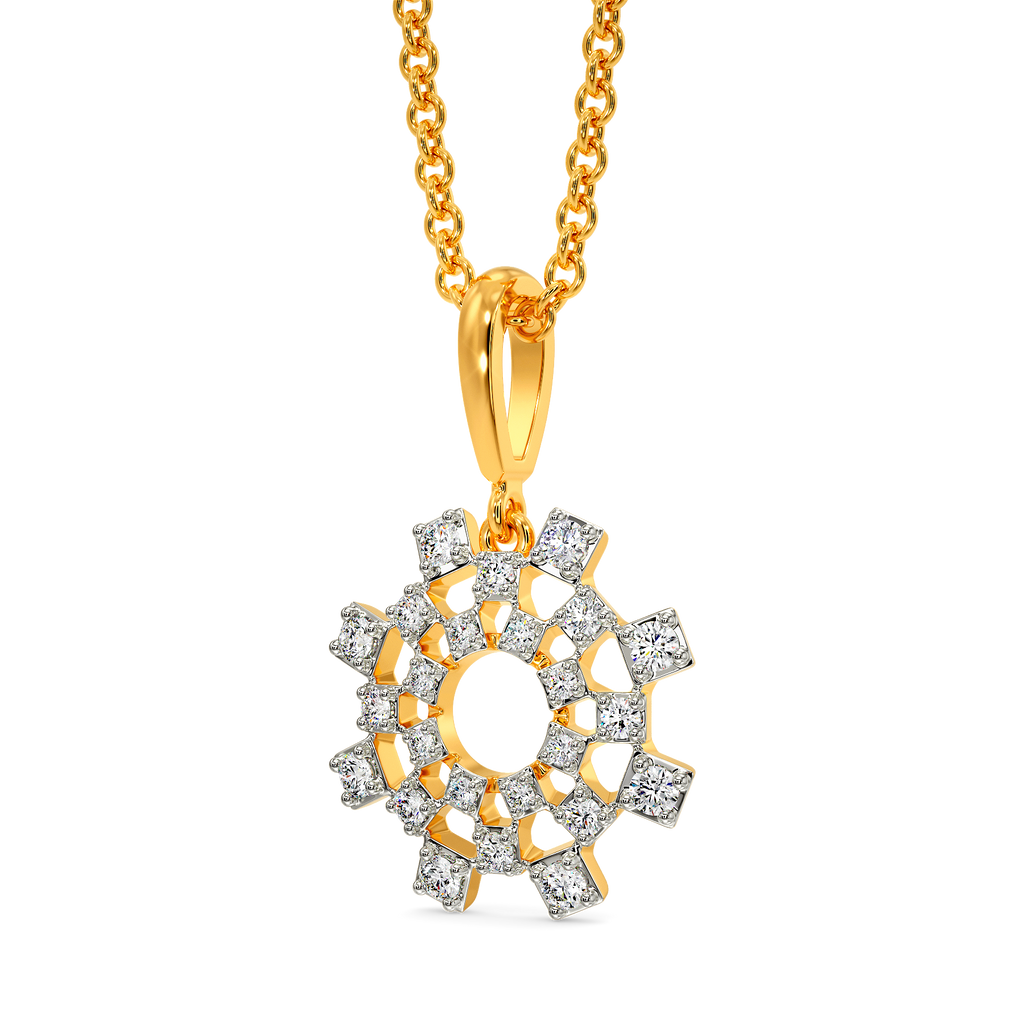 Bling of Resurgence Diamond Pendants