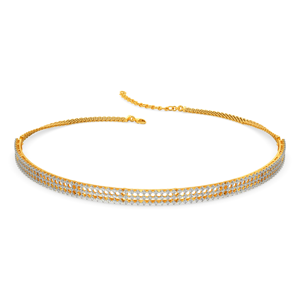 Tartan Obsessed Diamond Necklaces