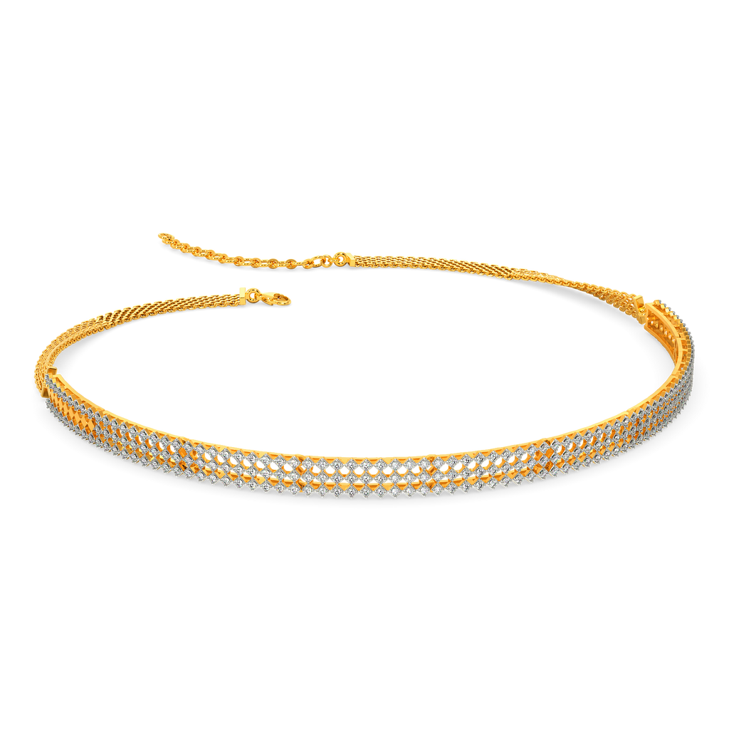 Tartan Obsessed Diamond Necklaces