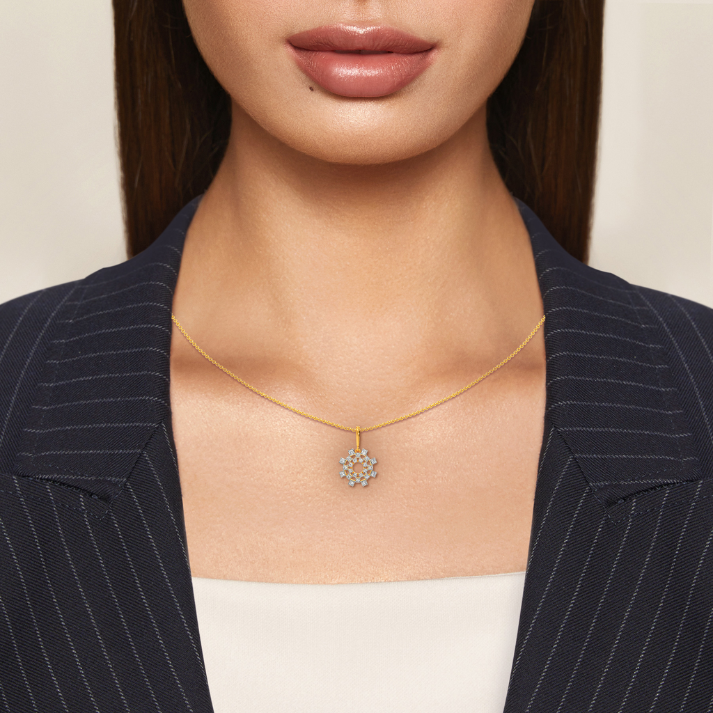 Bling of Resurgence Diamond Pendants