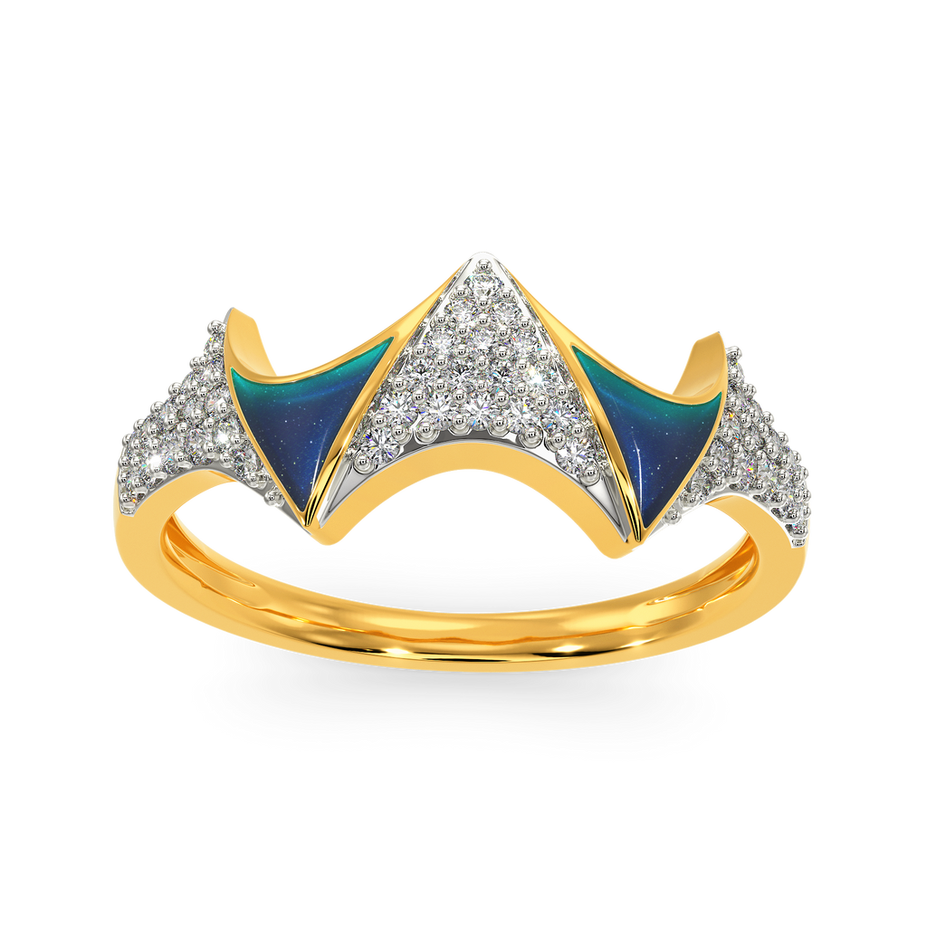 Alien Atomy Diamond Rings alternate view 3