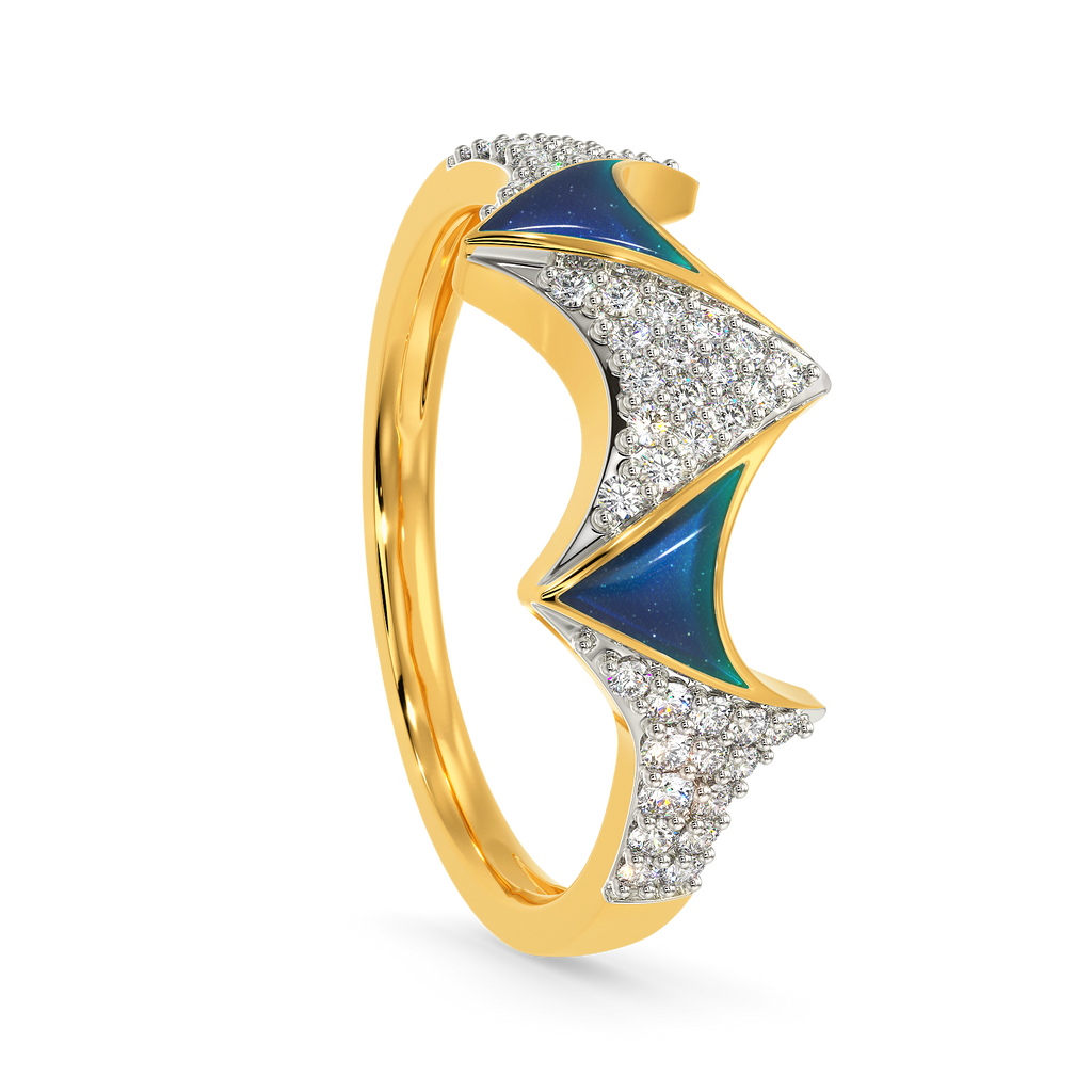 Alien Atomy Diamond Rings image