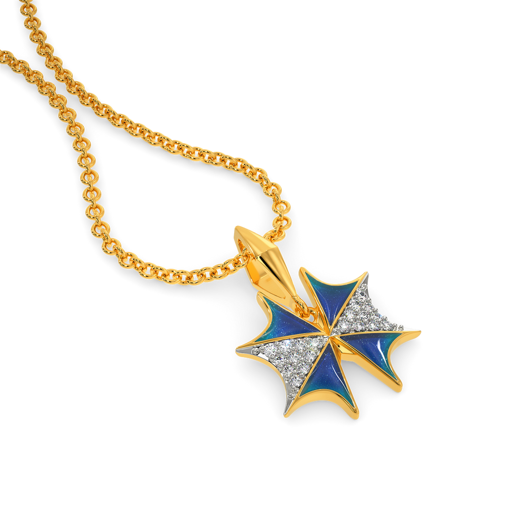 Alien Atomy Diamond Pendants