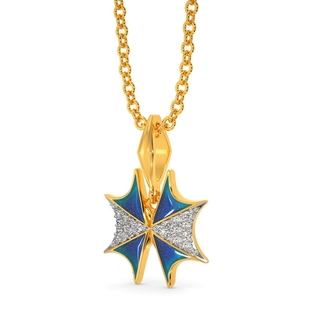 Alien Atomy Diamond Pendants