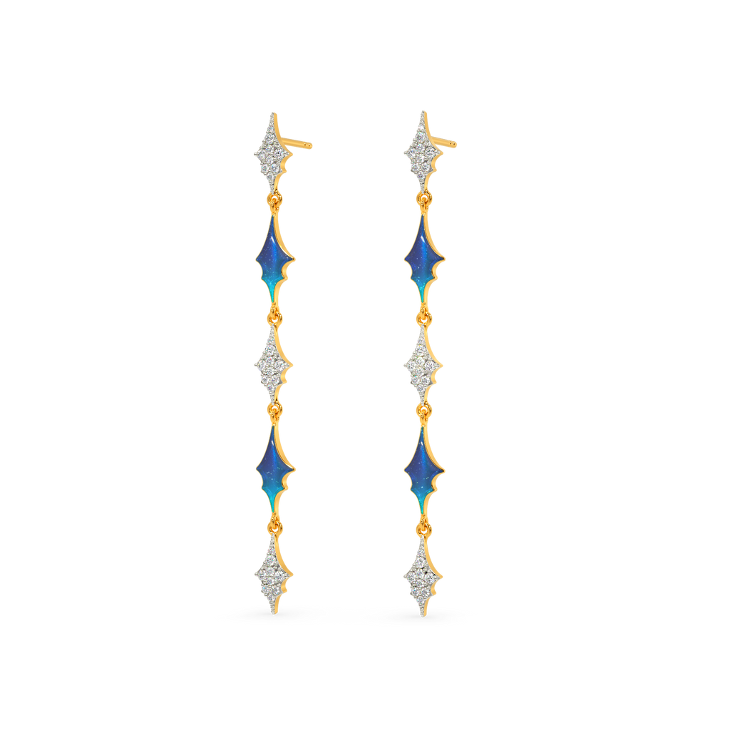The Na'vi Way Diamond Earrings