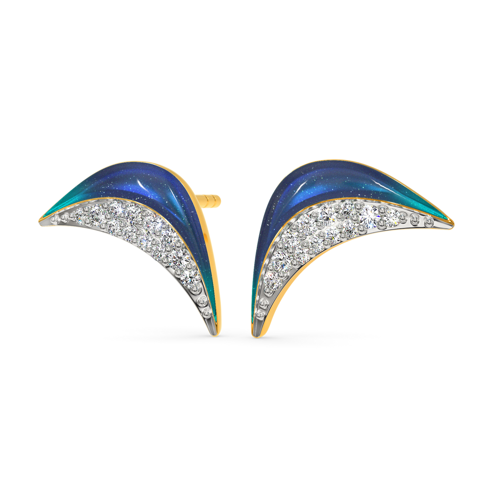 In A New Avatar Diamond Earrings