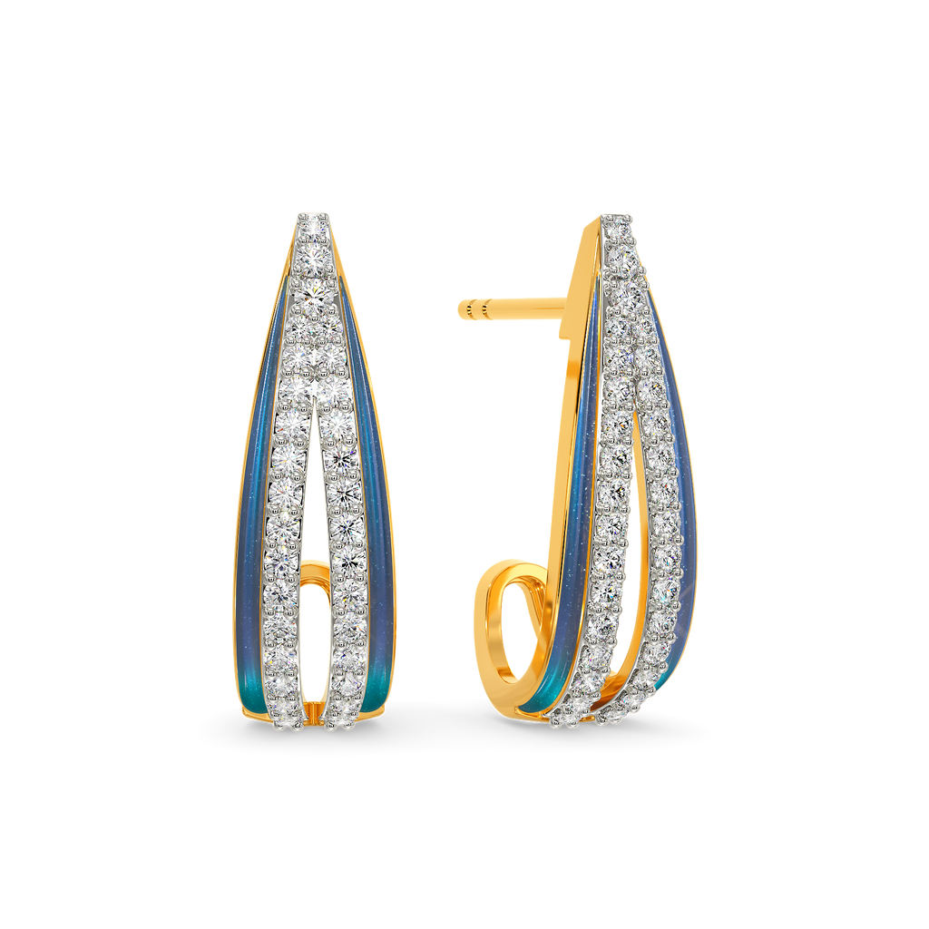 Lush Moon Diamond Earrings
