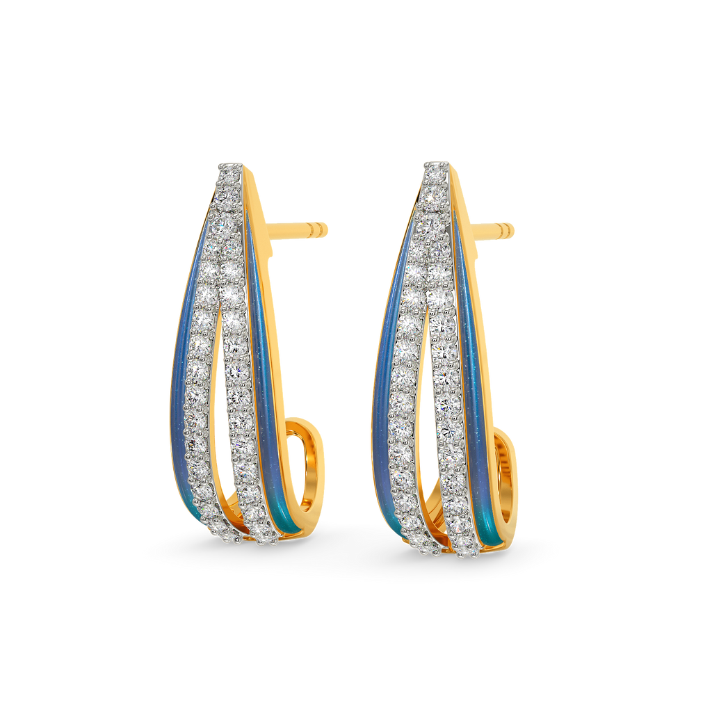 Lush Moon Diamond Earrings
