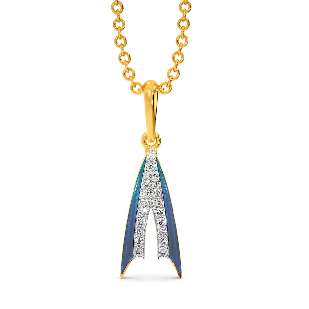 Lush Moon Diamond Pendants