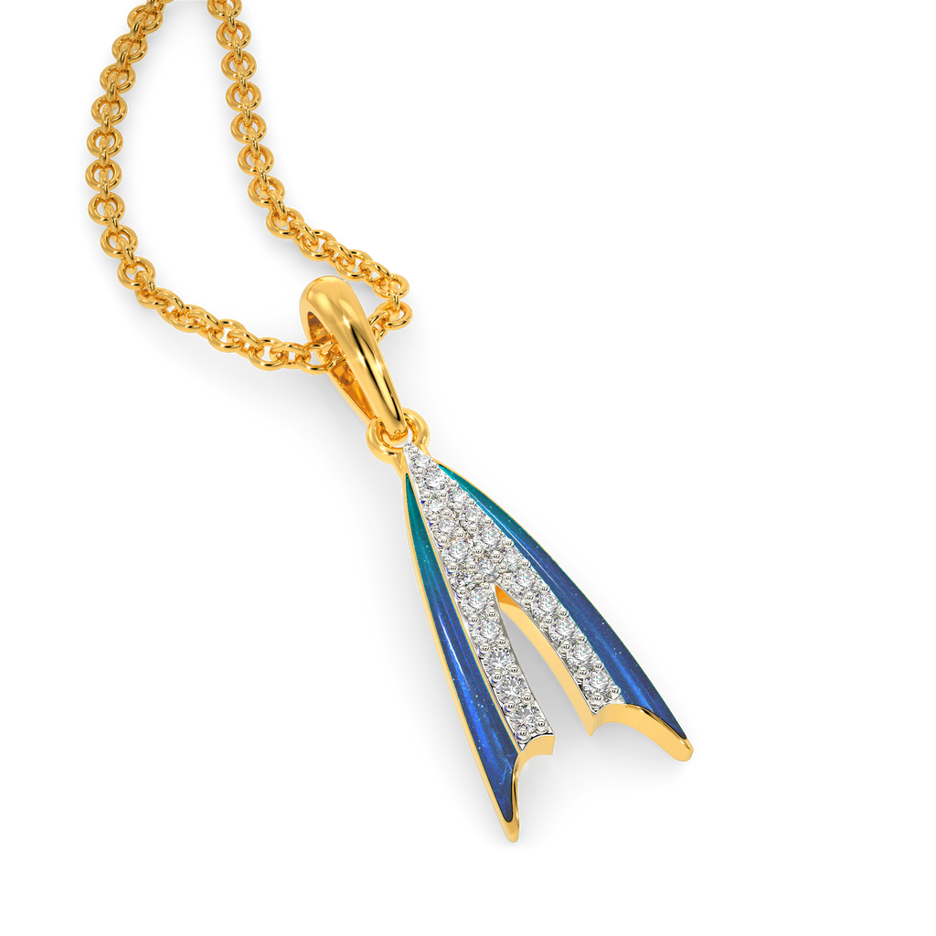 Lush Moon Diamond Pendants