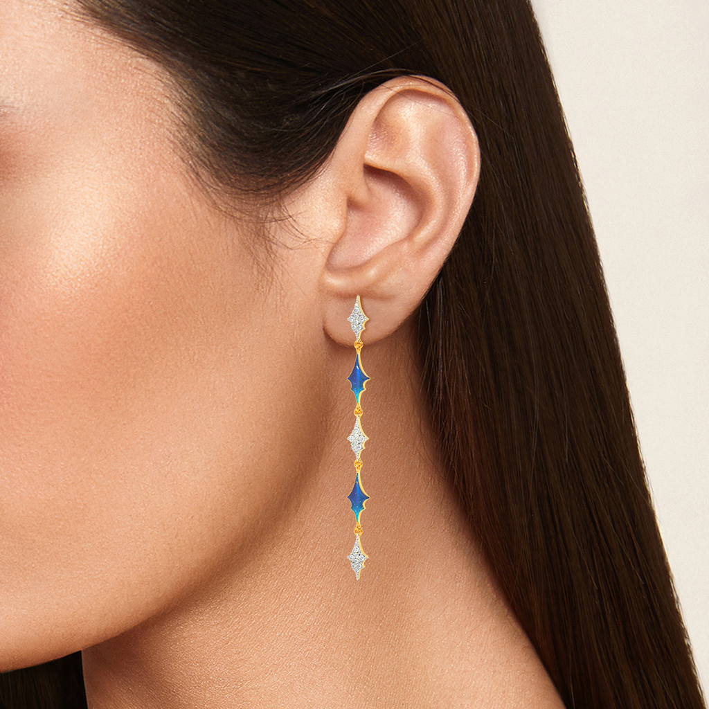 The Na'vi Way Diamond Earrings
